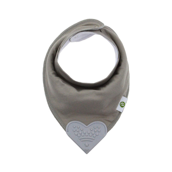 Solid Blues Bandana Teething Bibs (4 Pack)