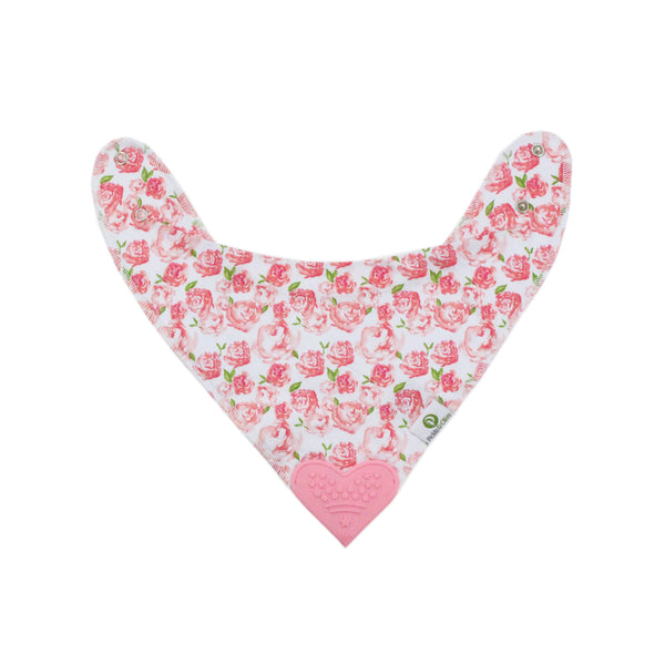 Floral Bandana Teething Bibs (4 Pack)