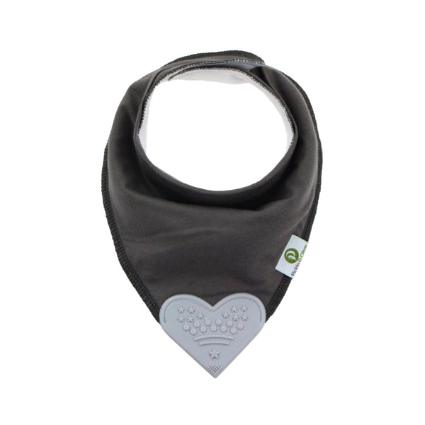 Solid Blues Bandana Teething Bibs (4 Pack)