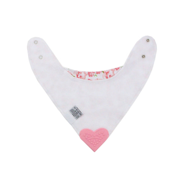 Floral Bandana Teething Bibs (4 Pack)