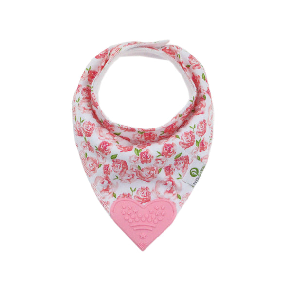 Floral Bandana Teething Bibs (4 Pack)