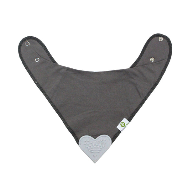 Solid Blues Bandana Teething Bibs (4 Pack)