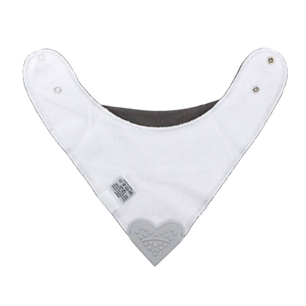 Solid Blues Bandana Teething Bibs (4 Pack)