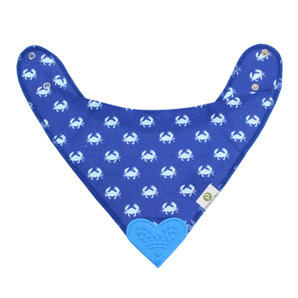 Blue Sea Bandana Teething Bibs (4 Pack)
