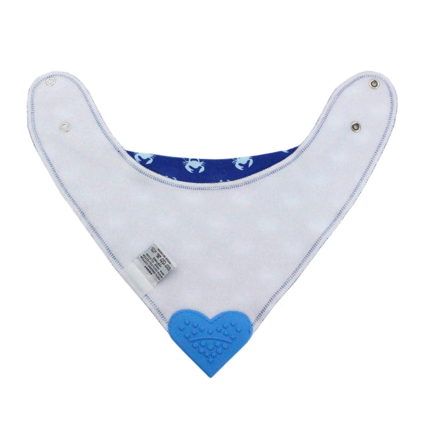 Blue Sea Bandana Teething Bibs (4 Pack)