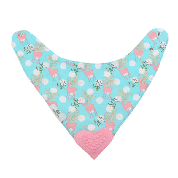 Reversible Teething Bibs in Boho (2 Pack)
