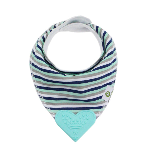 Blue Deer Bandana Teething Bibs (4 Pack)