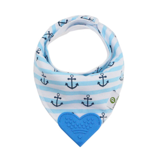 Blue Sea Bandana Teething Bibs (4 Pack)