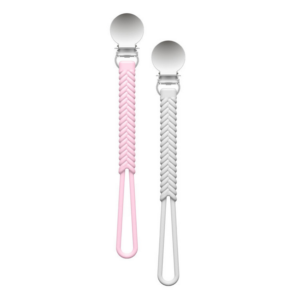 Braided Silicone Paci Clip