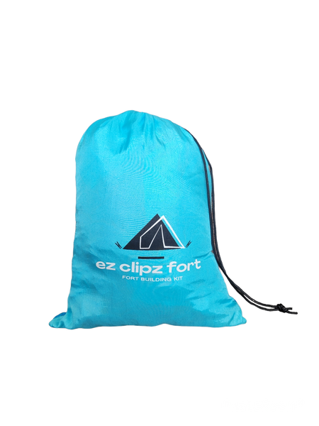 ez clipz Fort Building Kit - Large Lightweight Blanket and Clips to Attach to Furniture-Best Gift for Children