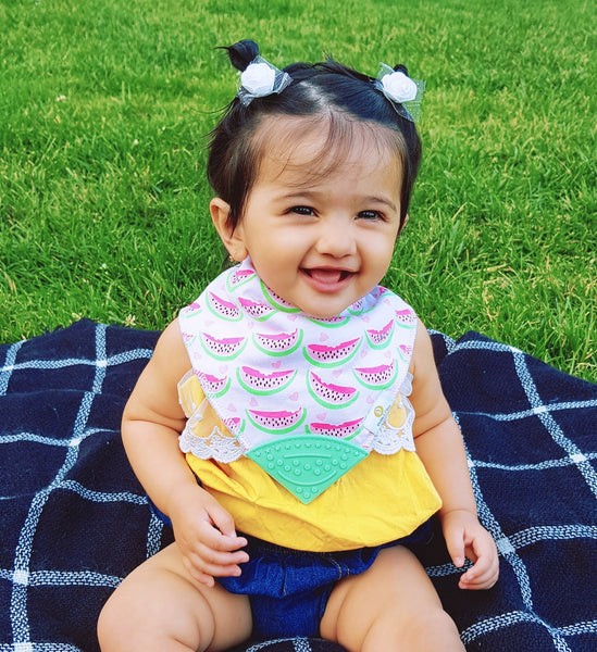 Fruity Bandana Teething Bibs (4 Pack)
