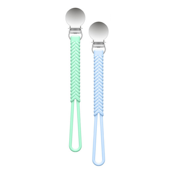 Braided Silicone Paci Clip