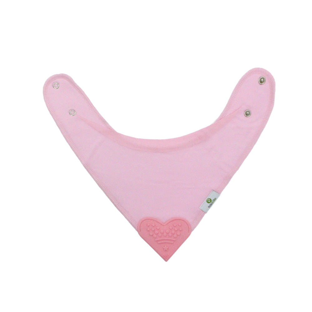 Solid Pinks Bandana Teething Bibs (4 Pack) – Pickle & Olive